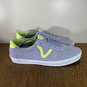 New Vans Sport Low Suede Sneaker Men’s Size 11.5 Caramella Lavender